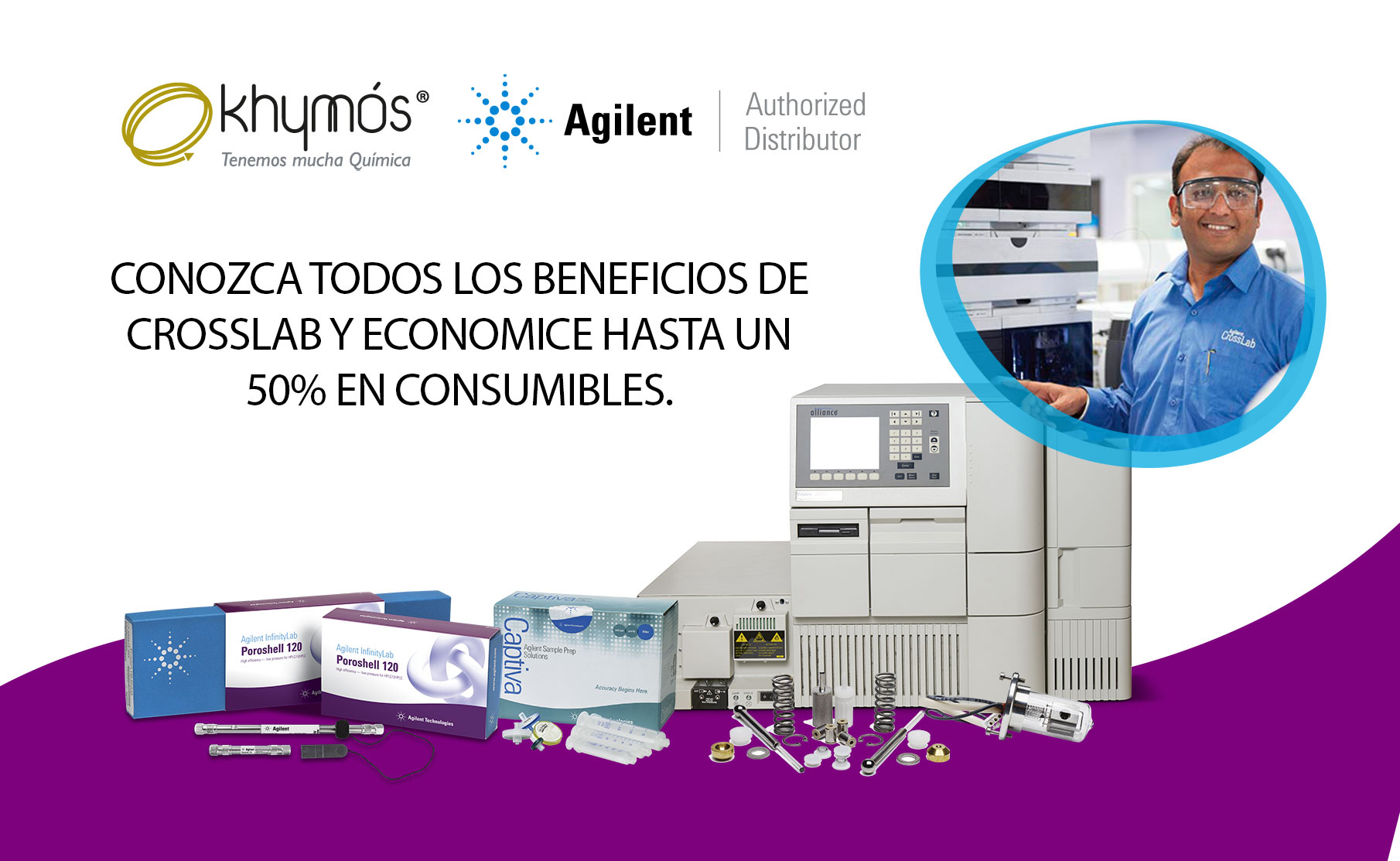 Conoce Crosslab de Agilent khymós